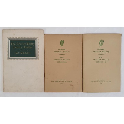 401 - Chester Beatty:Catalogue, Exhibition of the Chester Beatty Collection at the National Gallery of Ire... 