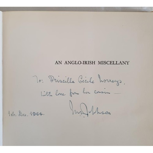 414 - An Anglo-Irish Miscellany. Some Records of the Jephsons of Mallow Jephson, Maurice Denham Published ... 