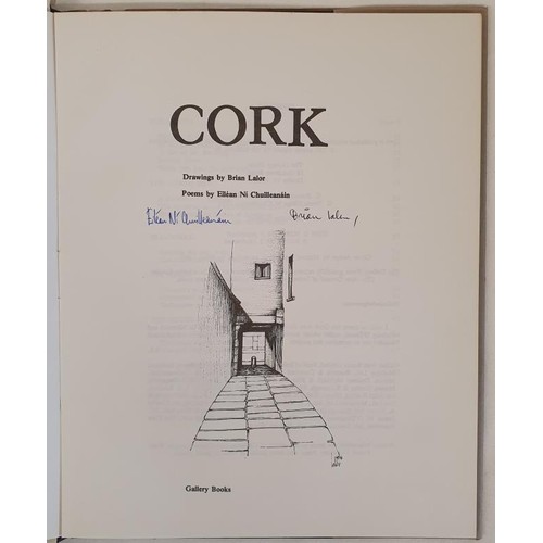 427 - Eilean Ni Chuilleanain, Brian Lalor – CORK. Published by The Gallery Press 1977. Limited hardc... 