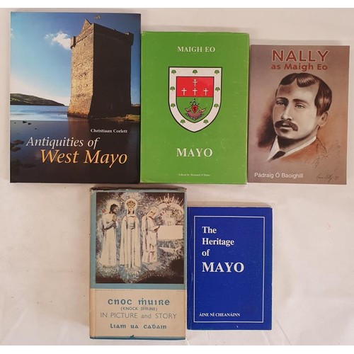 442 - Mayo. Antiquities of West Mayo by Corlett in dj; Cnoc Mhuire [Knock Shrine] in Picture and Story by ... 