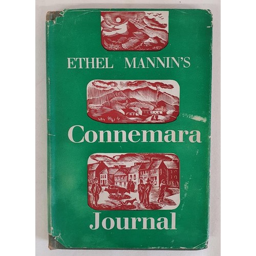 445 - Ethel Mannin - Connemara Journal, Illustrator Elizabeth Rivers. Published 1947/ First UK Edition, Fi... 