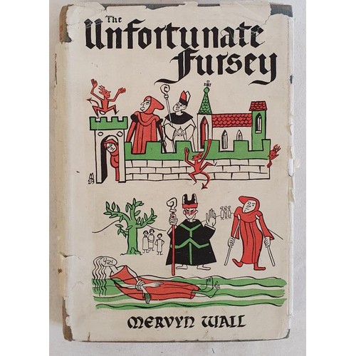 487 - Mervyn Wall, The Unfortunate Fursey, 1st ed The Pilot Press, 1946; with torn dj but cover intact. Si... 