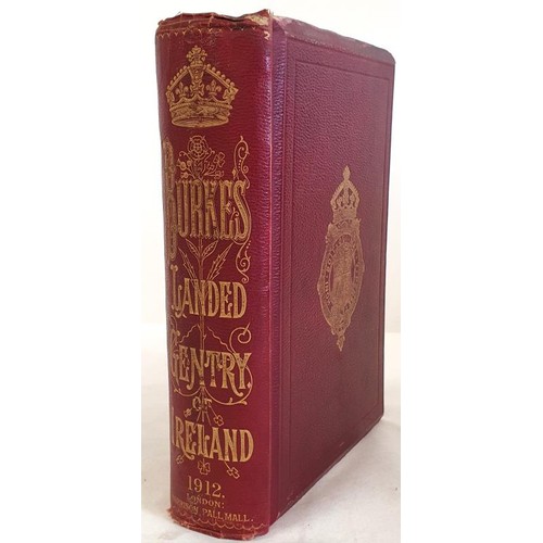 496 - Burke's Landed Gentry of Ireland - A Genealogical and Heraldic History. [Sir Bernard Burke] London: ... 