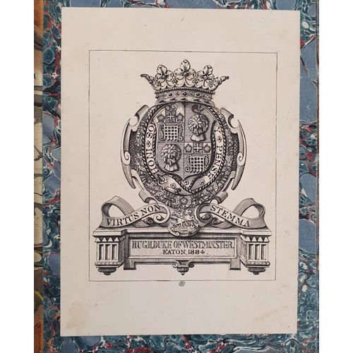 498 - H. M. Coleridge. Six Months in the West Indies. 1832. Folding map. Interesting book plate of the Duk... 