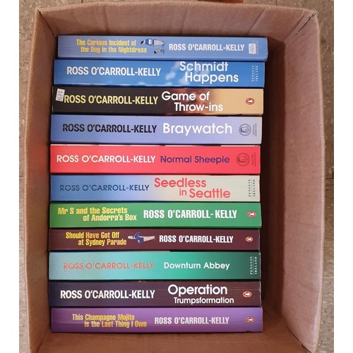 502 - Ross O' Carroll Kelly Signed Books – Operation Trumpsformation, Normal Sheeple, Seedless in Se... 