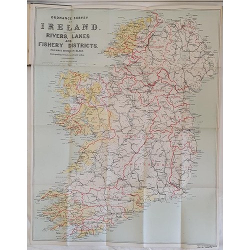 514 - The Angler’s Guide to Irish Free State. Ministry of Fisheries. Circa 1920. Maps, large folding... 