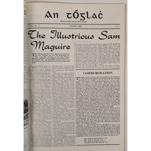 548 - Piaras Beaslai & SeanO'Dubhghusa - An tOglach, 14 Coip, on caisc 1961 - Samradh 1971. I.R.A. pub... 