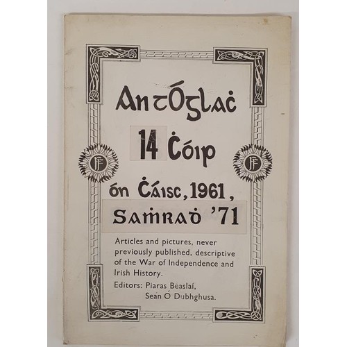 548 - Piaras Beaslai & SeanO'Dubhghusa - An tOglach, 14 Coip, on caisc 1961 - Samradh 1971. I.R.A. pub... 