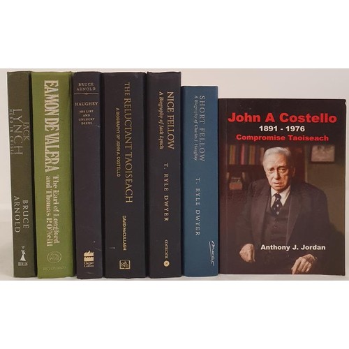 582 - Irish: Collection of Books relating to Irish Taoisigh: The Reluctant Taoiseach-John A Costello by Da... 