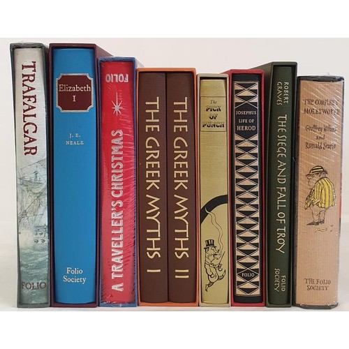 592 - Collection of Folio Society Books. All HB, All in Slip case. Some in Original wrappers: The Complete... 