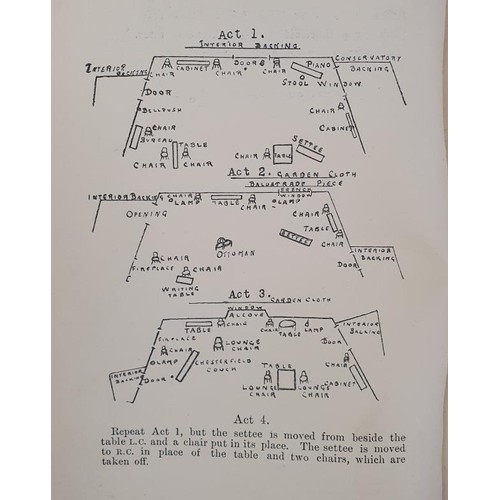 64A - Oscar Wilde. Lady Windermere's Fan - A Play in Four Acts. London. 1904 with scarce tipped in typed n... 