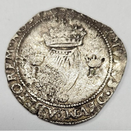 16 - Ireland - 1557 Mary Tudor Philip Spain 4 Pence Silver Groat Coin