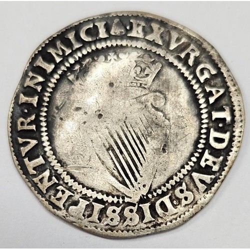 17 - Ireland - Silver Shilling of King James I, 1603/04