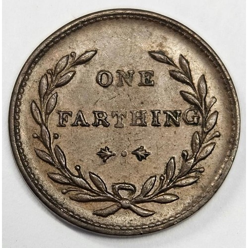 36 - Limerick One Farthing Token, Payable at the Mont De Piére Limerick 1837