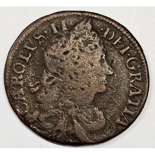 65 - Ireland - Charles II Half Penny, 1680