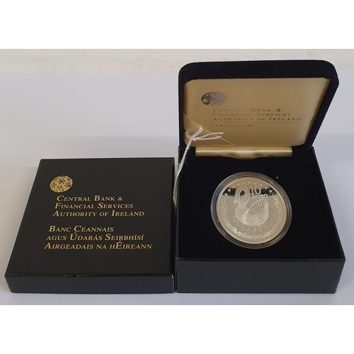 89 - 2008 €10 Proof Coin - Celtic Swan in original packaging