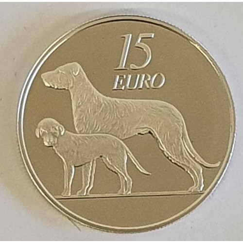 95 - Ireland: 2012 Animals Of Irish Coinage €15 Silver Proof Coin. Limited edition No. 2774 of 8000.... 