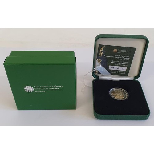 98 - Ireland: 2016 100th Anniversary of the Proclamation of the Irish Republic €2 Silver Proof Coin.... 