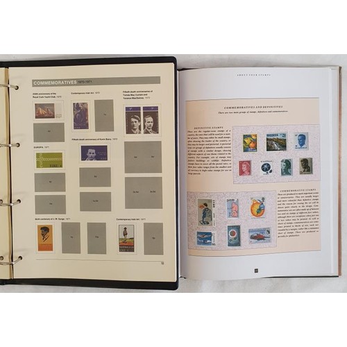 142 - Irish Postage Stamp Album 1922 to 1968 plus The Beginner's Guide to Stamp Collecting (2)