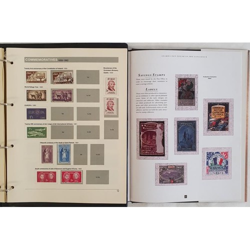 142 - Irish Postage Stamp Album 1922 to 1968 plus The Beginner's Guide to Stamp Collecting (2)