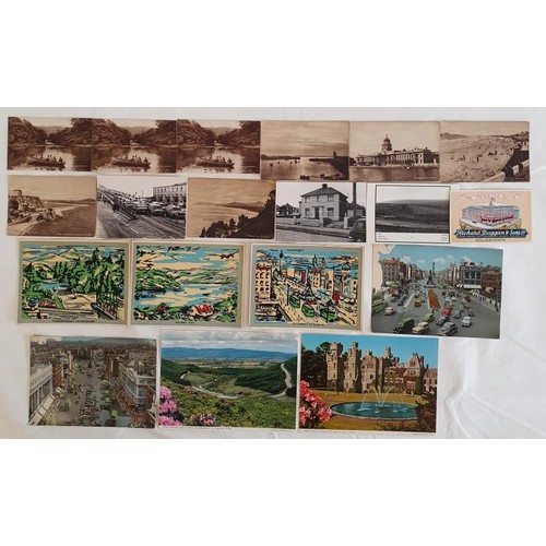 144 - Postcards: A Collection of Irish Interest Postcards from Ballinrobe; Killarney; Portmarnock; Howth; ... 