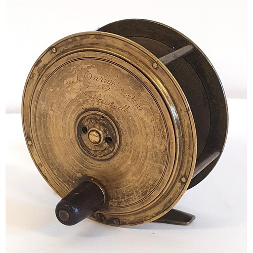 146 - J Enright & Son, Castleconnell (Co. Limerick), Heavy 4inch All Brass Reel