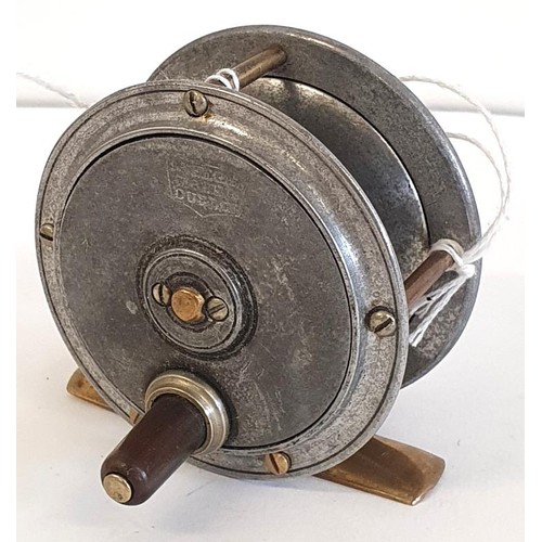 162 - A Larry Keegan, Dublin, Maker 2.5inch Alloy & Brass Trout Reel