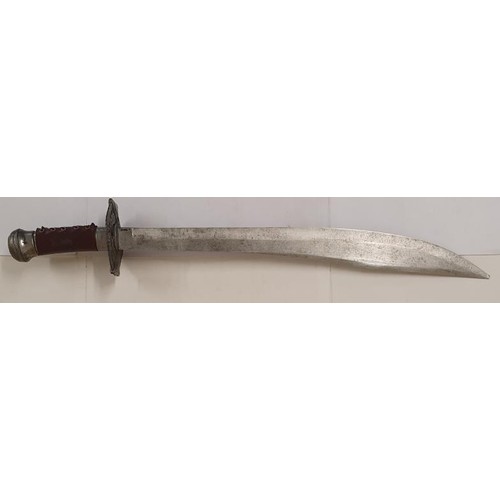 268 - Reproduction Sword in Leather Scabbard