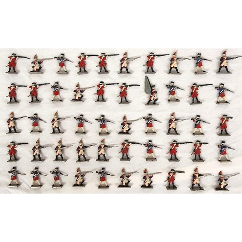 279 - 46 French and British Painted Lead Army figures