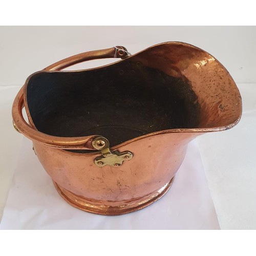 327 - Nice Early 20th Century Copper and Brass Mounted 