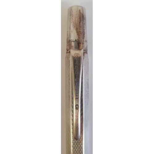 361 - Silver Yard-O- Lead Propelling Pencil; Button Hook; Mother of Pearl Cork Screw