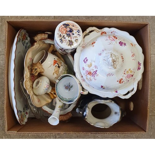 365 - Box Of Serving Tureens Etc