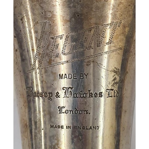 375 - Plated Euphonium by Boosey & Hawkes of London