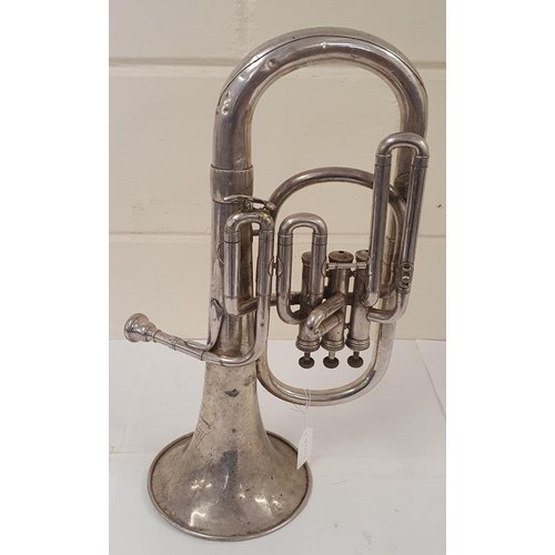 375 - Plated Euphonium by Boosey & Hawkes of London