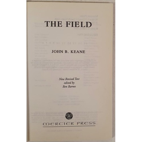 5 - John B. Keane; The Field, signed & dedicated, later edition, Mercier Press 1991