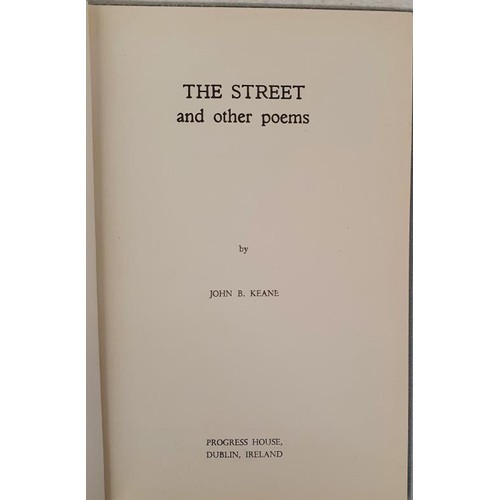 6 - John B. Keane; The Street, first edition, first print HB, Progress House 1961 Extremely rare