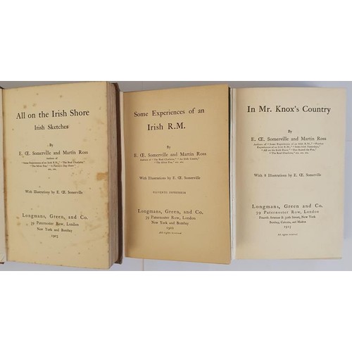 11 - E A Sommerville and Martin Ross: All on the Irish Shore-Irish Sketches, 1903; Some Experiences of an... 