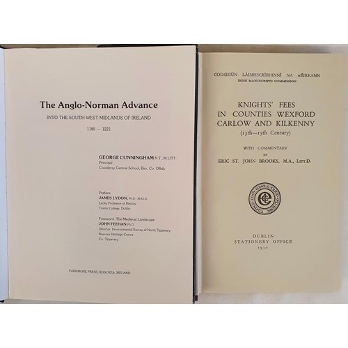 16 - The Anglo-Norman advance into South-West Midlands 1185-1221 by George Cunningham 1987 limited signed... 