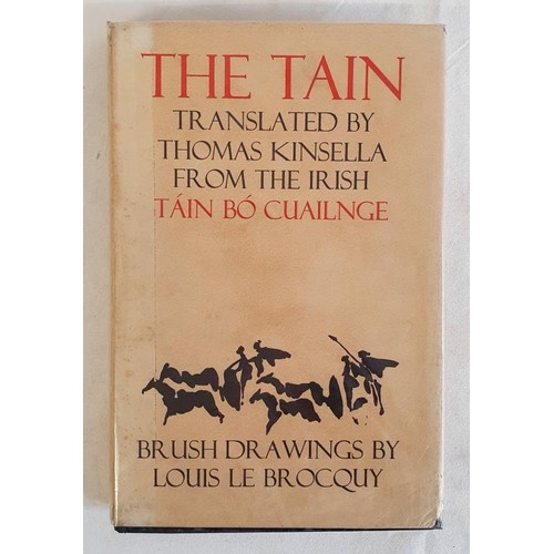 18 - Thomas Kinsella, Louis Le Brocquy - THE TAIN. Published 1969 (Including a signed letter by Thomas Ki... 