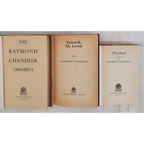 26 - Raymond Chandler – PLAYBACK, published 1958. First UK Edition, First Printing. Farewell My Lov... 