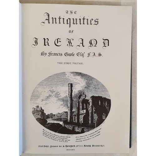 50 - Francis Grose - The Antiquities of Ireland, Superb two Volume deluxe edition, from a limited edition... 