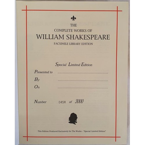 67 - The Illustrated Library Shakespeare Shakespeare William Published by Robert Frederick, 2007. . Sir J... 