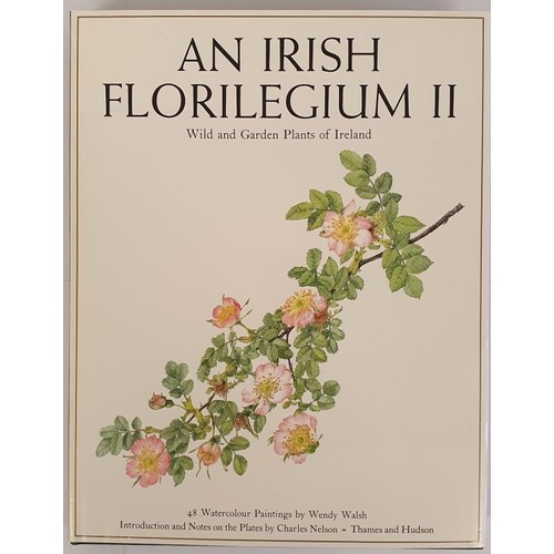 71 - Wendy Walsh and Charles Nelson. An Irish Florilegium Vol. II. 1987. 1st. Folio. With 48 colour plate... 