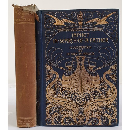 76 - W. B. Yeats. Later Poems. 1926 and Captain Marryat. In Search of a Father. 1895. 1st. Illustrated Or... 