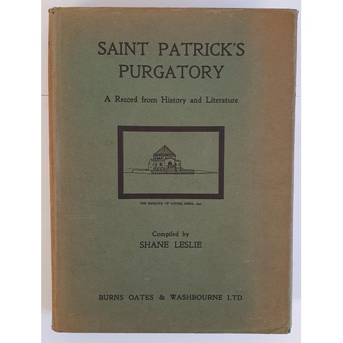 83 - St. Patricks Purgatory. A Record from History and Literature. Leslie, Shane Published by Oates &... 