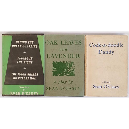 93 - Sean O Casey: Cock - A - Doodle Dandy, Published by McMillan, London, 1949. 1st Ed HB DJ; Oak Leaves... 