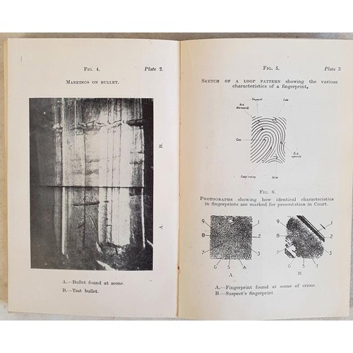 97 - Gárda Síochana Publications; Manual of Criminal Investigation. 224 pages plus 10 plate... 