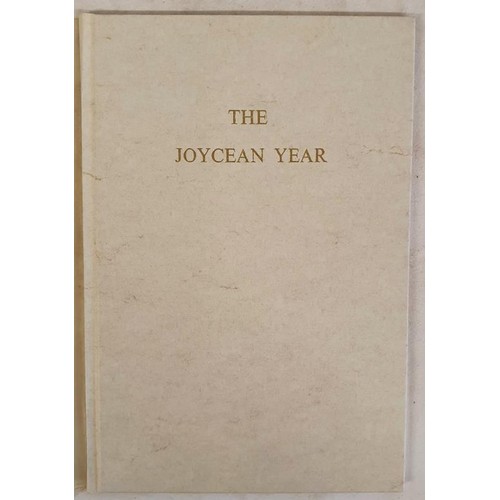 104 - [Rare with original wrappers] The Joycean Year, commentary by Professor Terence Brown. Irish Univers... 