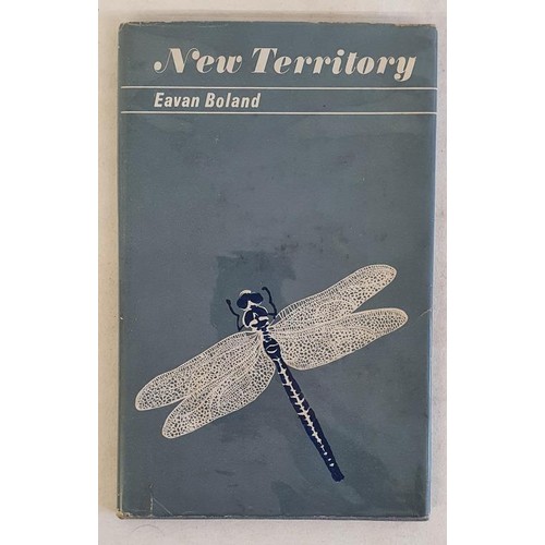 114 - Eavan Boland - New Territory. Published 1967 by Allen Figgis & Co Limited, Dublin. First Edition... 