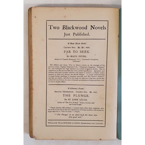 117 - Caroline Woodcock - EXPERIENCES OF AN OFFICER'S WIFE IN IRELAND, published by William Blackwood &... 